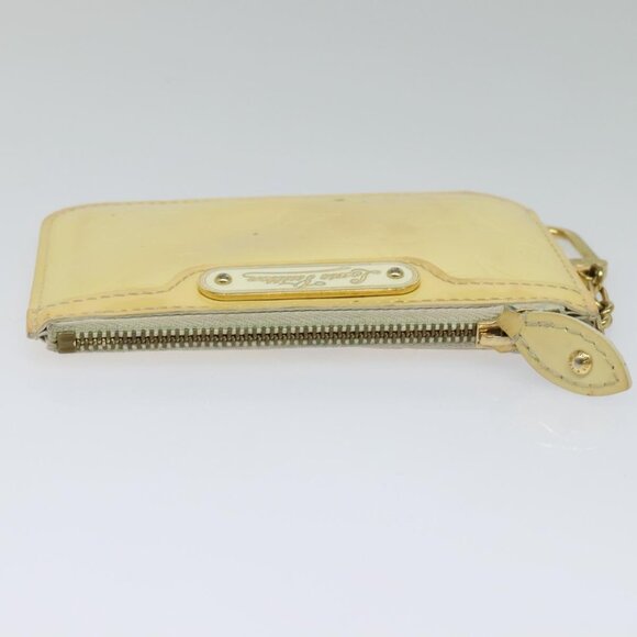 LOUIS VUITTON Vernis Pochette ClesNM Coin Purse Perle M93558 LV Auth 115954 - Picture 5 of 12